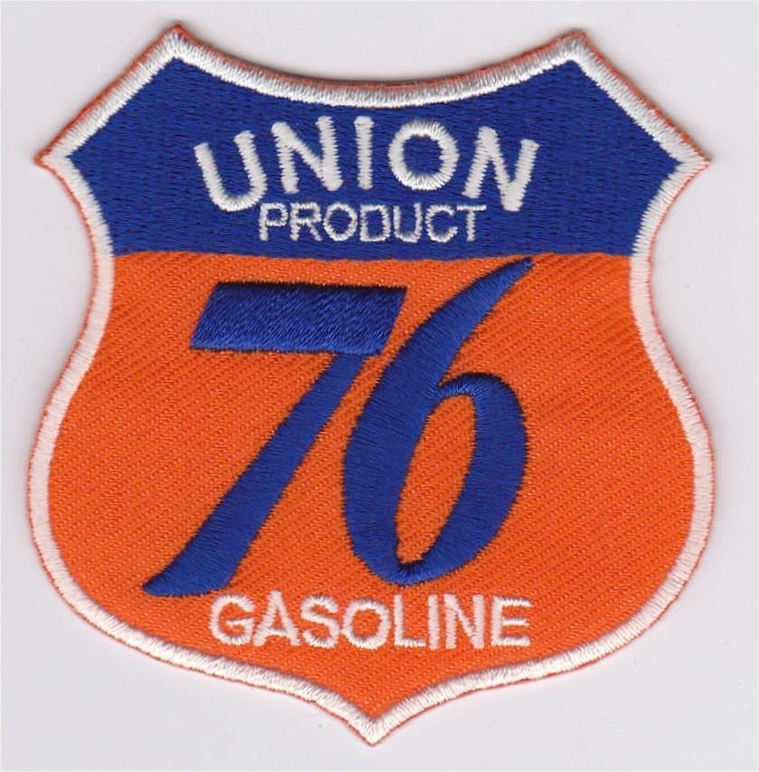 Union 76 Gasoline stoffen opstrijk patch embleem #5, Motoren, Accessoires | Stickers, Verzenden