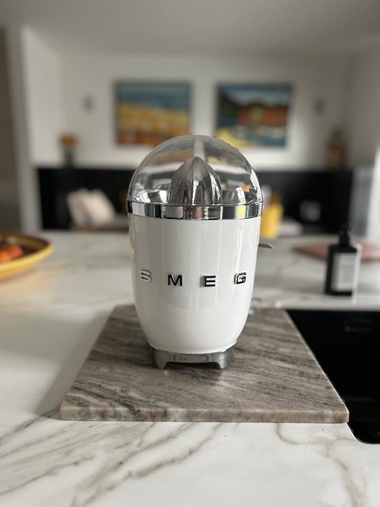 Presse-agrumes blanc SMEG - neuf, Enlèvement ou Envoi, Neuf, Électrique, Presse-agrume