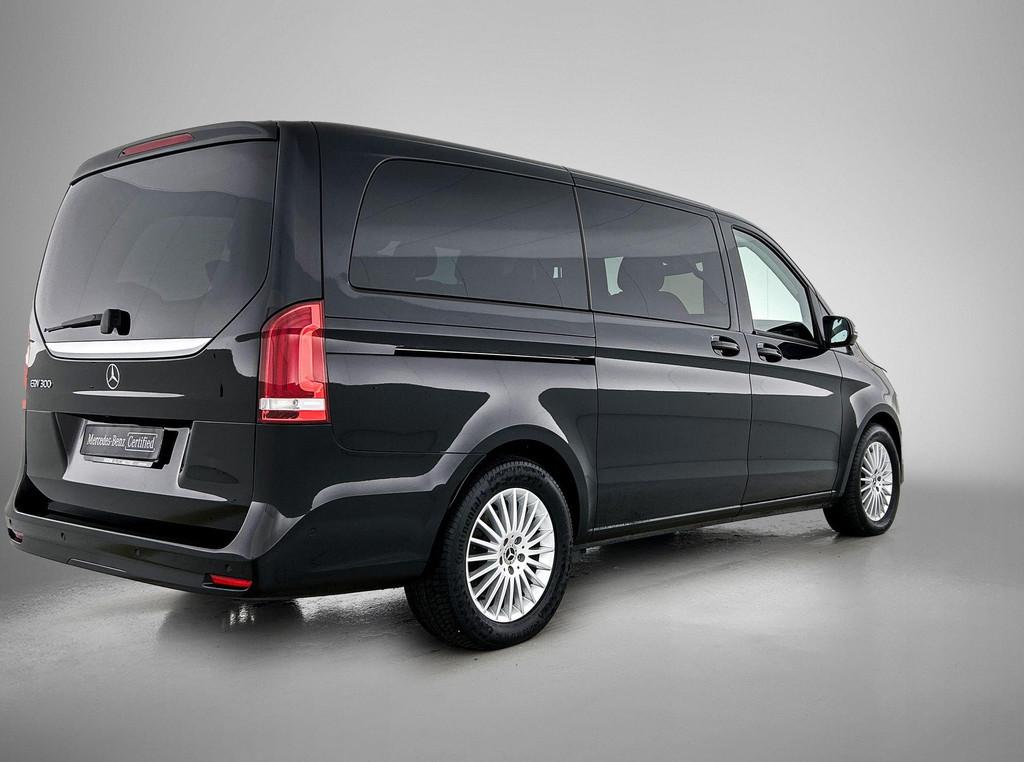 Mercedes-Benz EQV-Klasse 300 L2 Dodehoekassistent | 360° Ca, Gebruikt, 355 km, Zwart, 150 kW