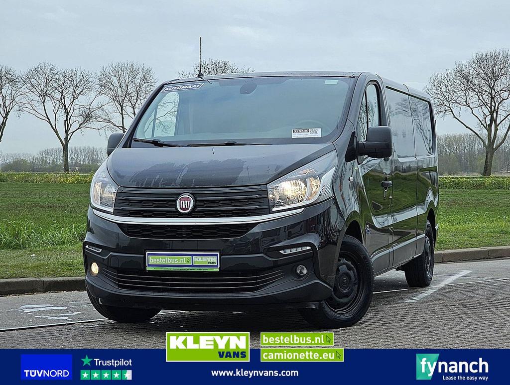 Fiat TALENTO 2.0 MJ ac automaat  EURO6, Auto's, Bestelwagens en Lichte vracht, Automaat, Zwart, Bedrijf, Diesel