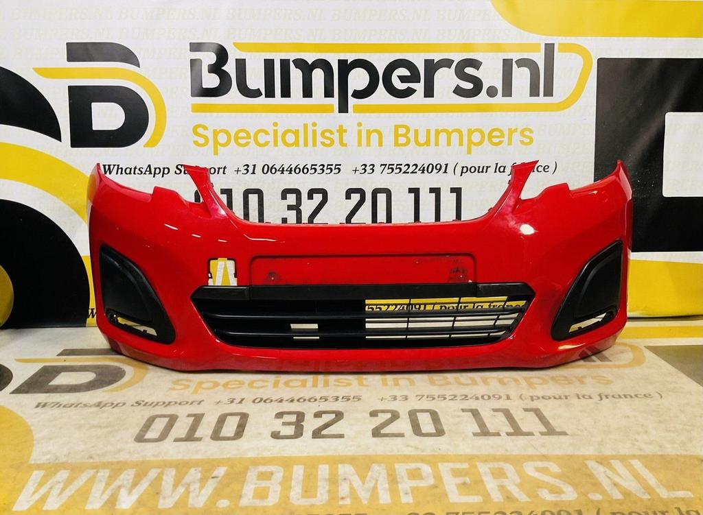 BUMPER Peugeot 108 2014-2023 VOORBUMPER 2-J6-9428z, -, Utilisé, -, Avant