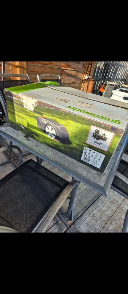 Robot tondeuse optimow 7 ,750mm, Enlèvement