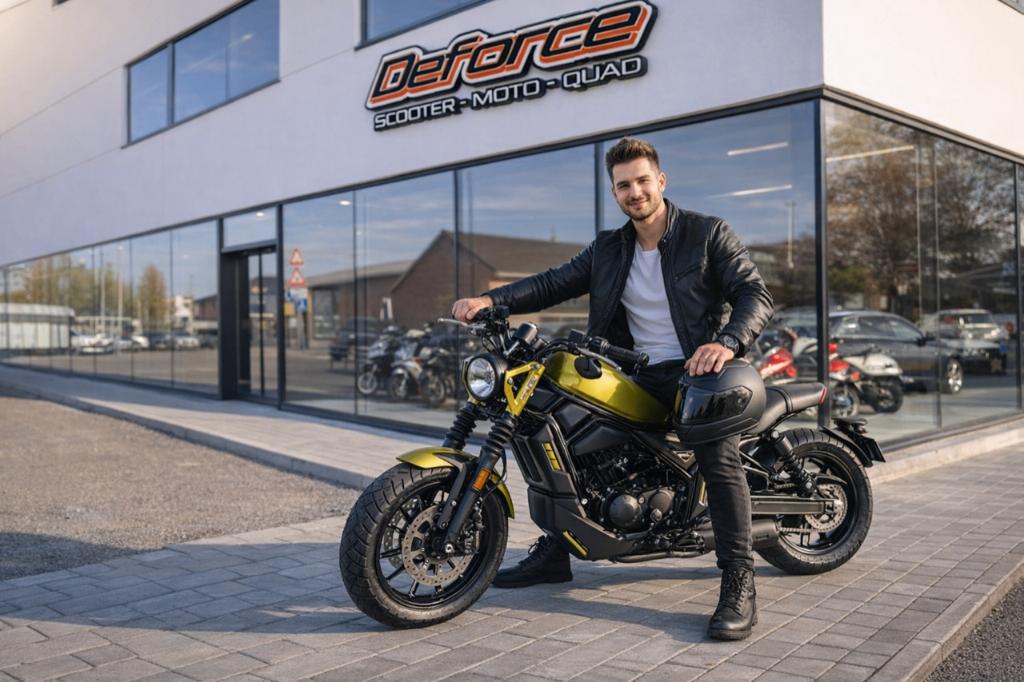 ZONTES 125cc chopper ZONTES DEALER VLAANDEREN DEFORCE BV