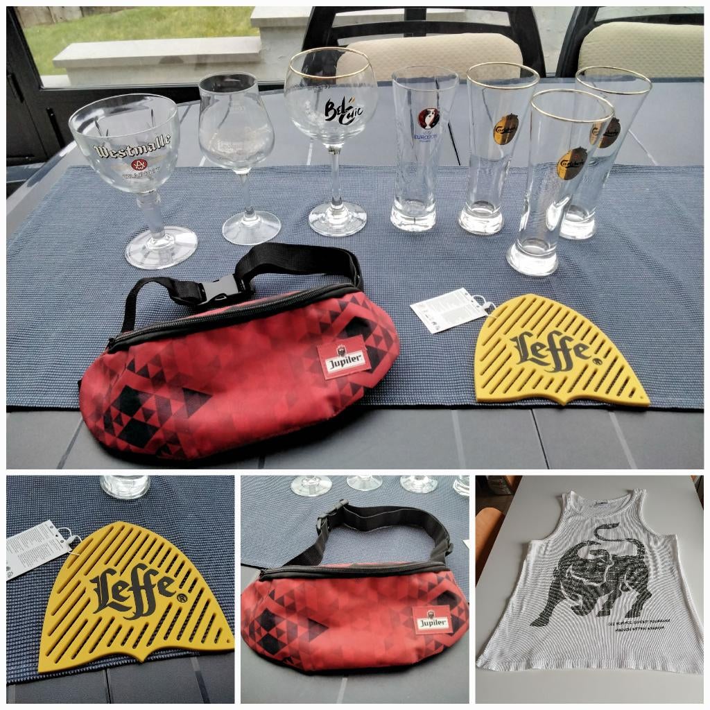 Verres et articles publicitaires marques bières / NEUF, Enlèvement ou Envoi, Neuf, Autres marques