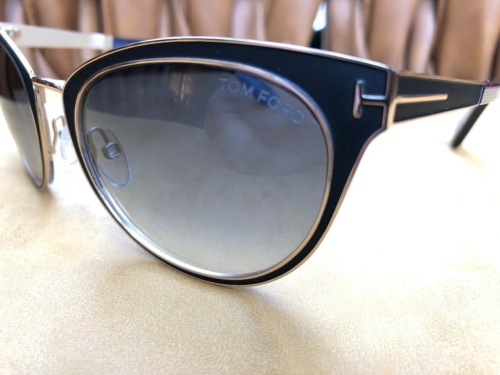 NIEUWE ORIGINELE TOM FORD ZONNEBRIL Nina TF373 zwart, Handtassen en Accessoires, Zonnebrillen en Brillen | Dames, Overige merken