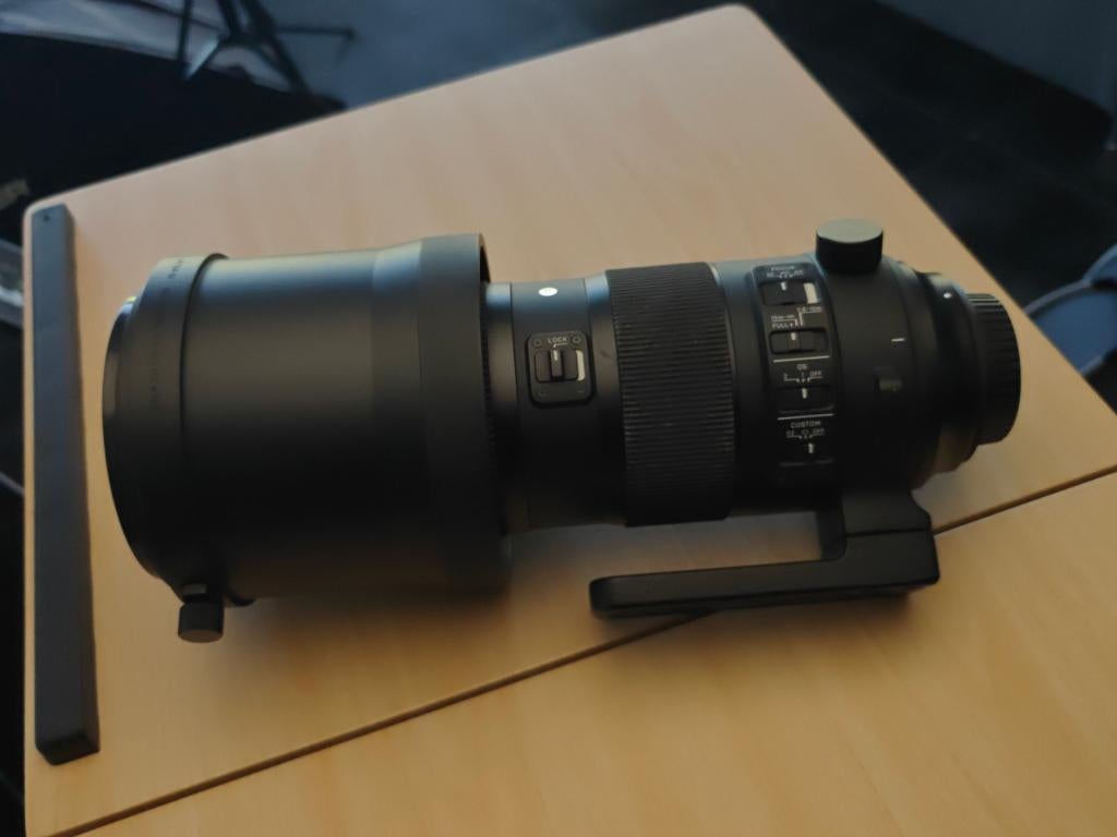 Sigma 150-600mm f/5-6.3 DG OS HSM Sports + 1.4x Extender, Ophalen, Gebruikt, Telelens, Zoom