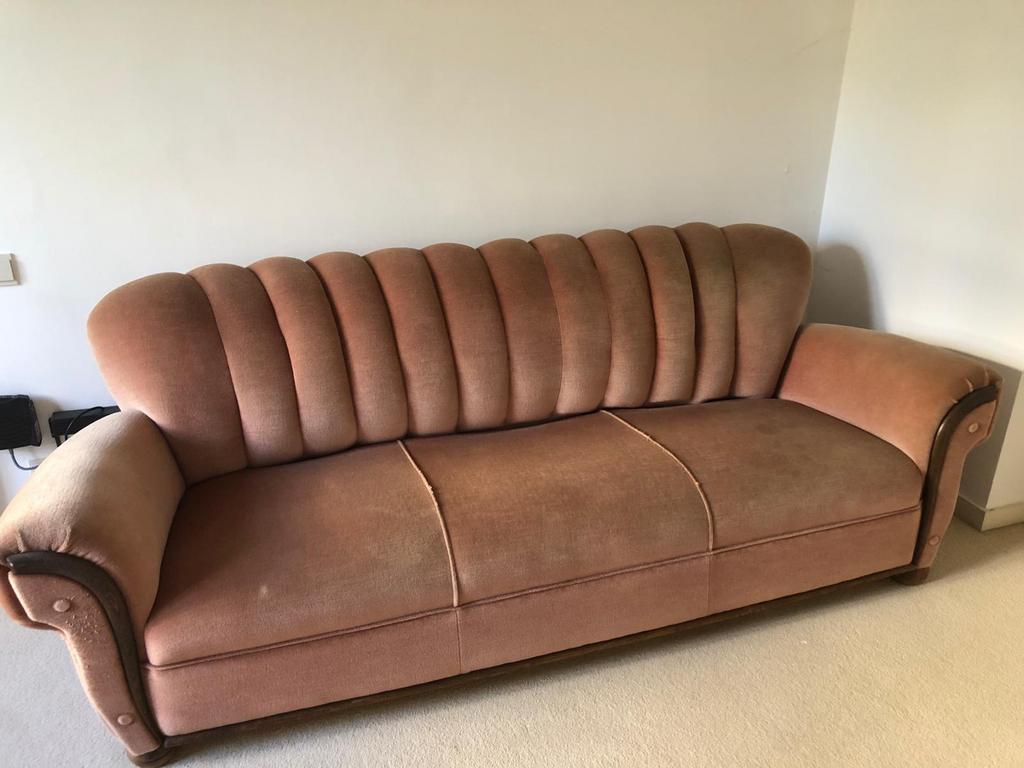 Retro zetel, Huis en Inrichting, Zetels | Zetels, Ophalen, Gebruikt