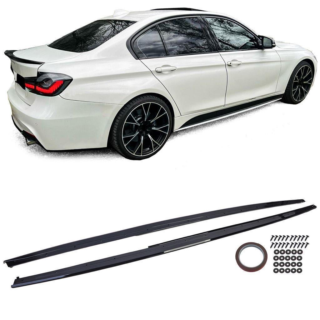 Side Skirts Glans Zwart Sideskirts Voor Bmw 3 Serie F30 F31, Envoi