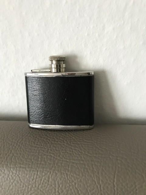 heupfles - zakfles in RVS - made in England, Ophalen of Verzenden