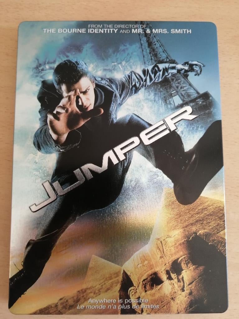 DVD Jumper  2008 ‧ Action/SF ‧ 1h 28m - Coffret Métalique, Envoi, Comme neuf, Coffret