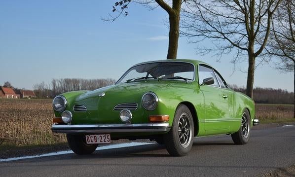 Karmann ghia, Achterwielaandrijving, Zwart, Handgeschakeld, Particulier