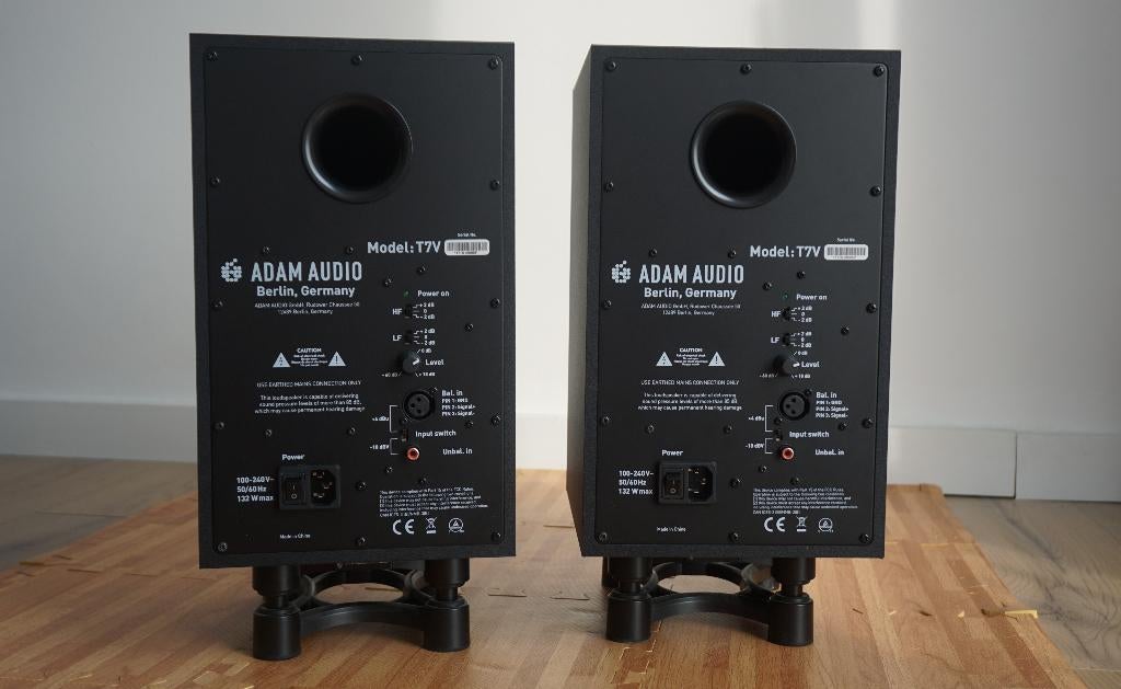 Moniteurs de studio ADAM Audio T7V (paire), Autres marques, 60 à 120 watts, Comme neuf, Enlèvement