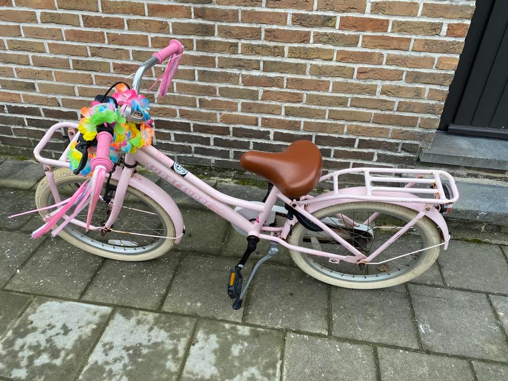 Roze meisjesfiets super 20inch, Enlèvement, Comme neuf