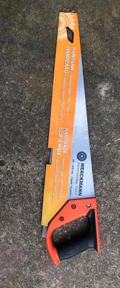 Handzaag, Ophalen, Zo goed als nieuw, Handzaag