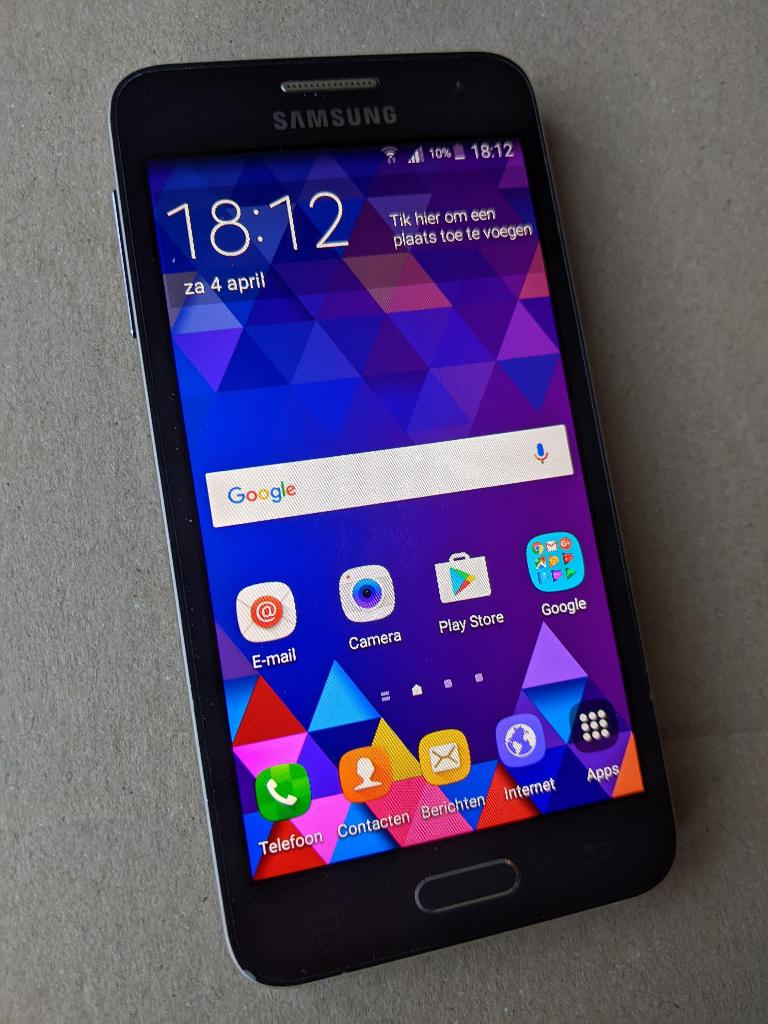 Samsung Galaxy A3, Ophalen, Zwart, Touchscreen, Zo goed als nieuw