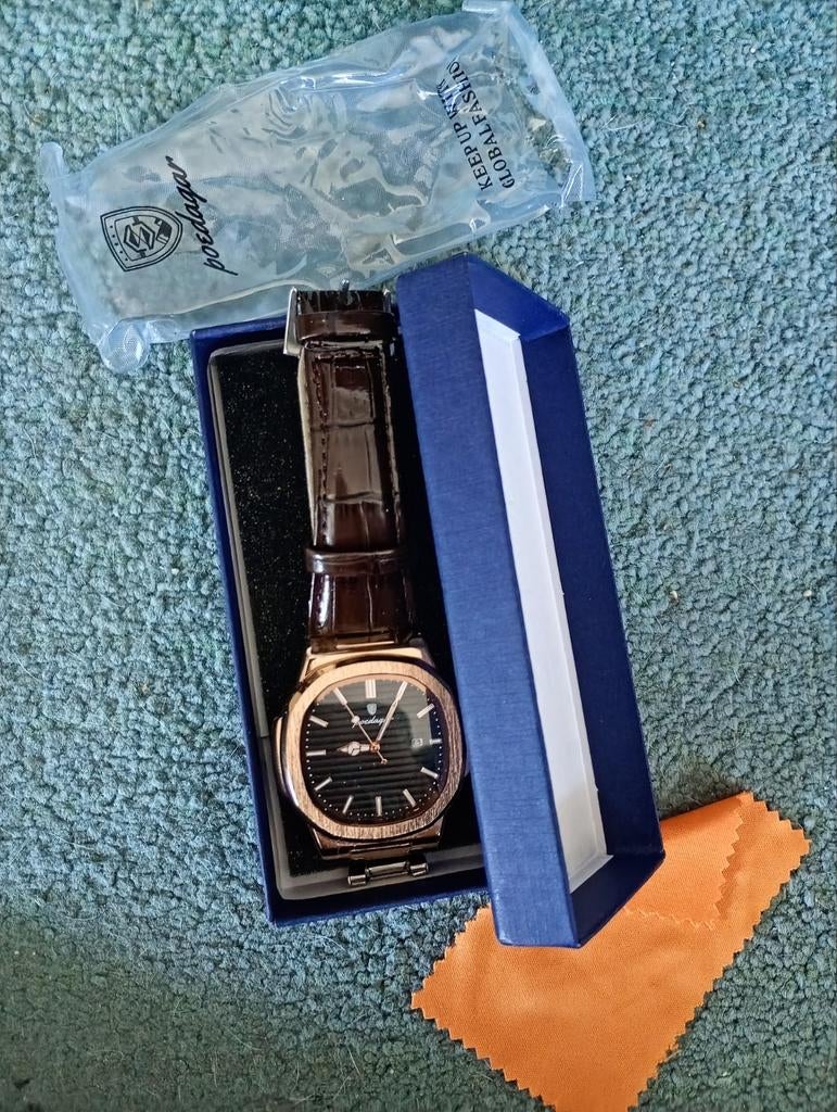 Mooi automatic heren horloge model Patek Phillipe, Handtassen en Accessoires, Horloges | Heren, Nieuw, Polshorloge, Overige merken