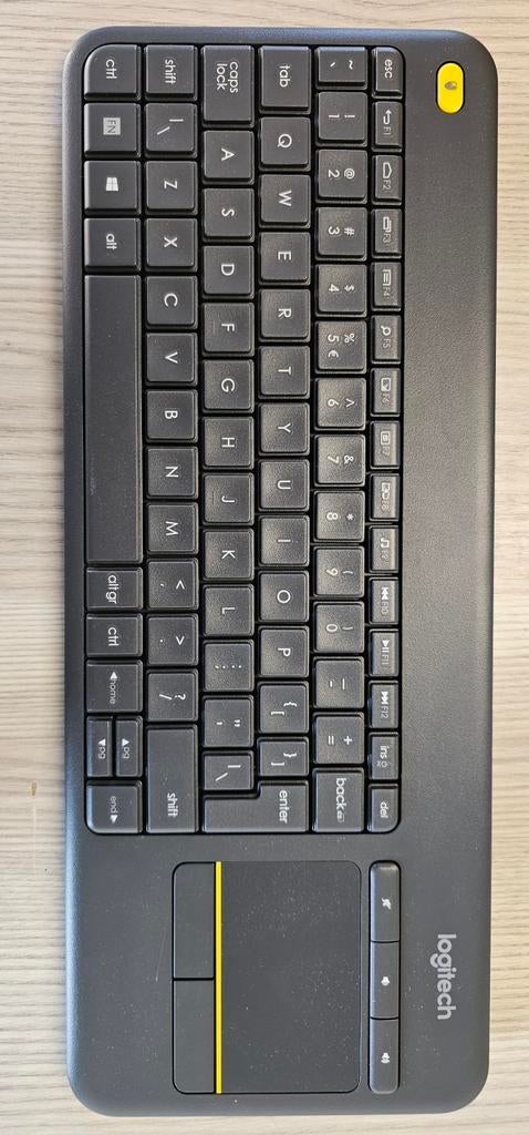 Logitech K400 Plus draadloos toetsenbord, Ophalen of Verzenden, Azerty, Draadloos