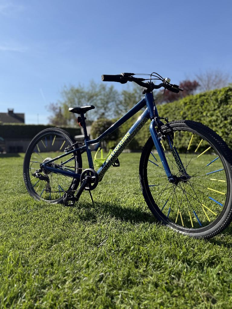 Cannondale 24inch jongensfiets, MTB, Fietsen en Brommers, Fietsen | Jongens, Gebruikt, 24 inch, Handrem, Versnellingen, Ophalen