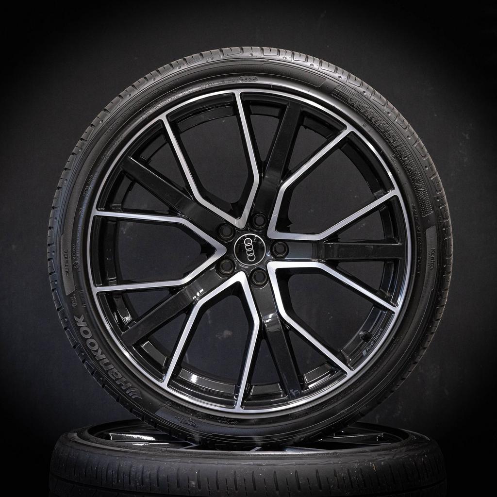 Zomerbanden Velgen Audi Q7 SQ7 E-tron Origineel 285/35/22, Auto-onderdelen, Gebruikt, -, 285 mm, -