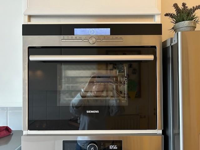 SIEMENS INBOUW STOOMOVEN, Elektronische apparatuur, Ovens, Zo goed als nieuw, Inbouw, Oven, 45 tot 60 cm, 45 tot 60 cm, Stoom