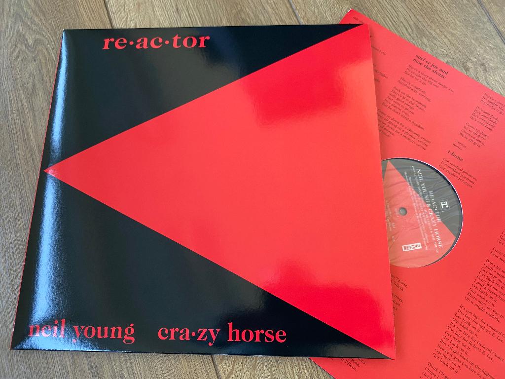 Neil Young &Crazy horse - re-ac-tor, Ophalen of Verzenden, Zo goed als nieuw, Overige formaten, Overige genres