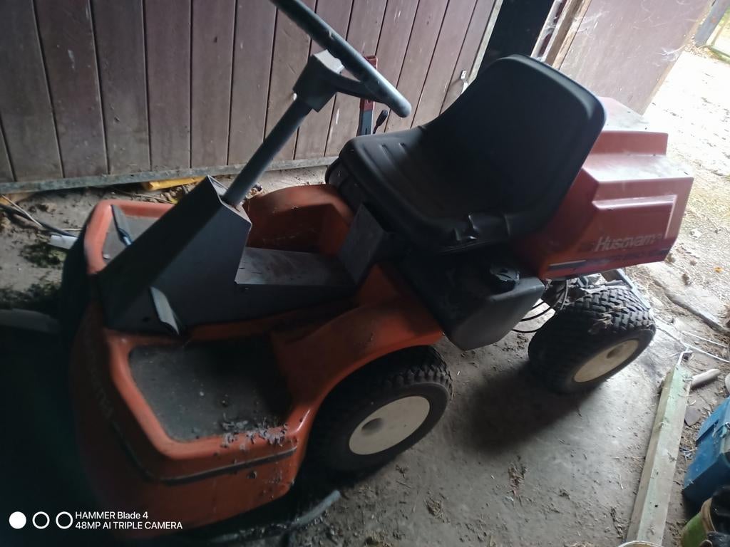 Zitmaaier husqvarna, Enlèvement