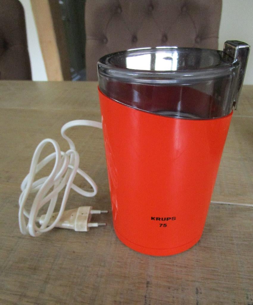 vintage koffiemolen, Overige typen, Kunststof, Ophalen of Verzenden, Zo goed als nieuw