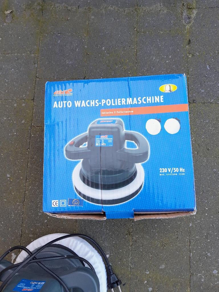 Auto wachs poliermachine, Ophalen