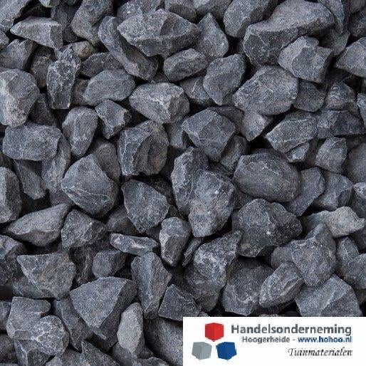 Doornikse kalksteen split antraciet grijs parking oprit tuin, Tuin en Terras, Verzenden, Nieuw, Antraciet, Split