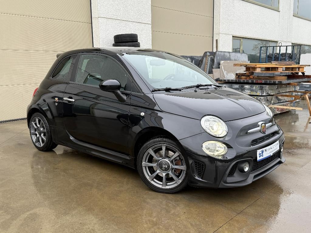 Abarth 595, 1.4i T-jet, 2018, Autom, Pano, Beats Audio, 12M, Auto's, 4 zetels, 4 cilinders, Alcantara, Zwart
