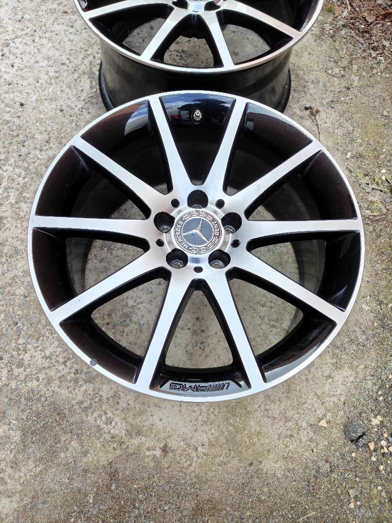 Originele AMG breedset, Auto-onderdelen, Banden en Velgen, Velg(en), 18 inch, Personenwagen, Gebruikt, Ophalen