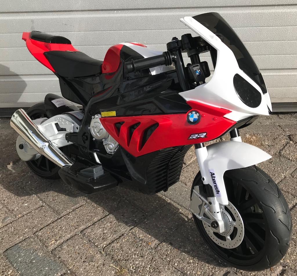 Kindermotor BMW S1000RR 12V motor rood/wit / NIEUW, Kinderen en Baby's, Speelgoed | Buiten | Accuvoertuigen, Nieuw, Ophalen of Verzenden