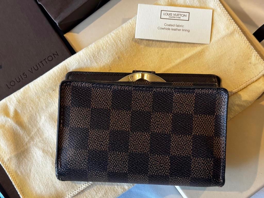 Originele Louis Vuitton portefeuille, Handtassen en Accessoires, Portemonnees, Gebruikt, Bruin, Met knipsluiting, Ophalen