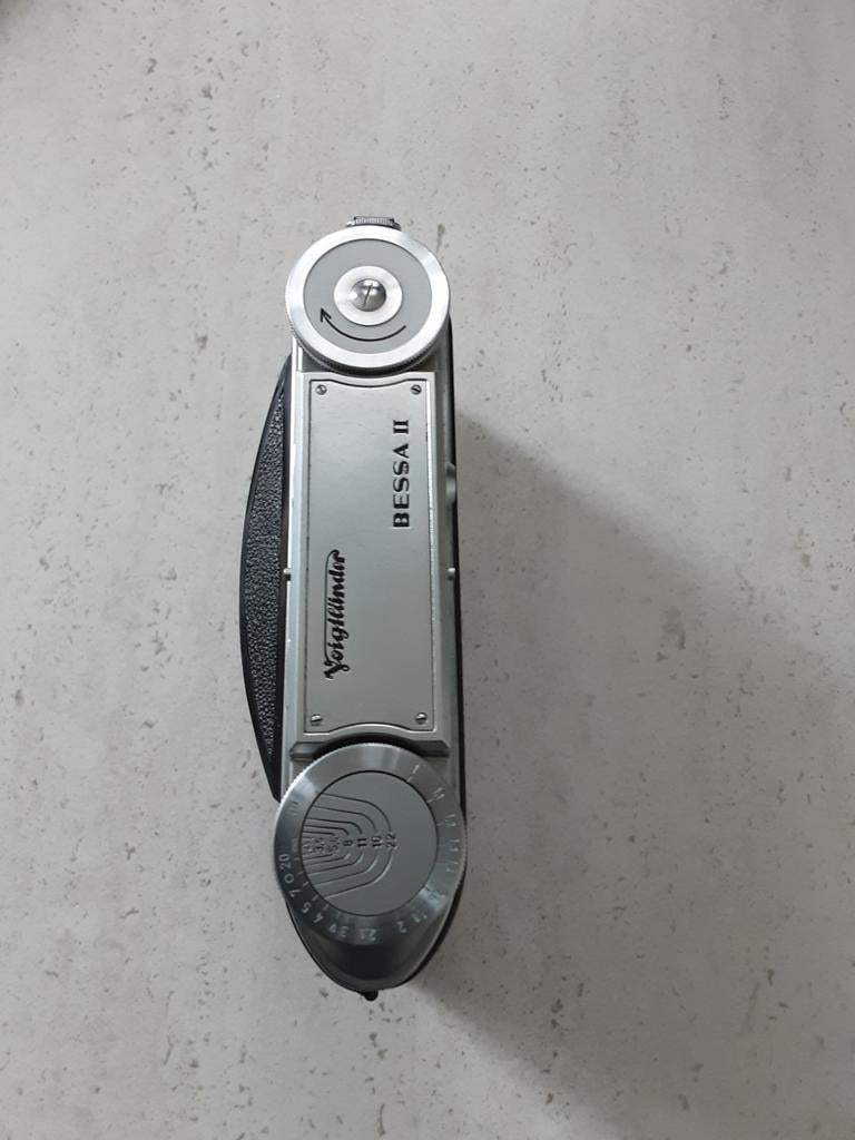 Voigtlander Bessa II Camera Color-skopar3.5/10.5cm Lens comp, Ophalen of Verzenden, Zo goed als nieuw