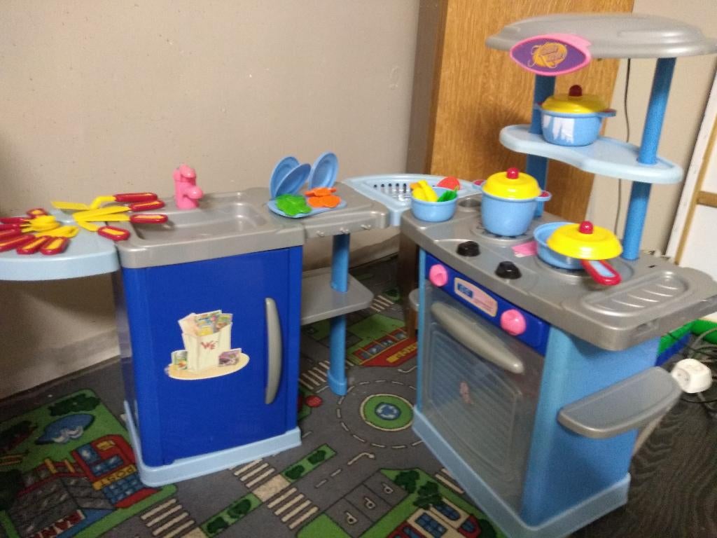 coin cuisine, Enlèvement, Utilisé, Plastique, Jouer à la cuisine