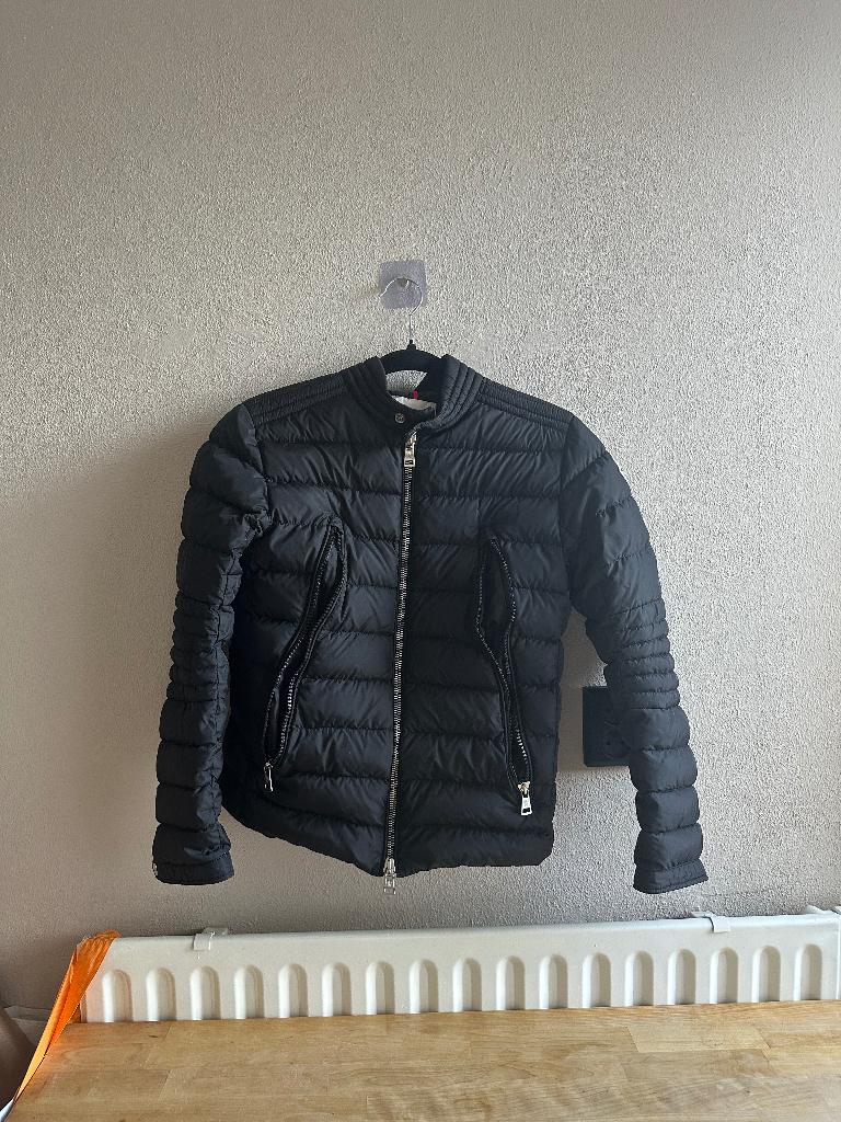 Doudoune Moncler taille 1 (Original), Moncler, Comme neuf, Taille 46 (S) ou plus petite, Noir