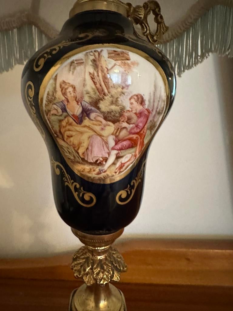Vintage lampen, Ophalen