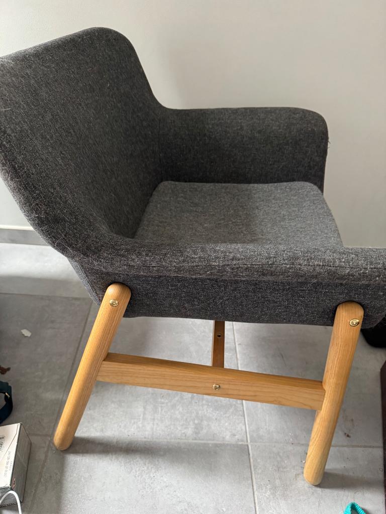 Fauteuil IKEA Vedbo gris foncé, Maison & Meubles, Canapés | Salons, Scandinavisch, Une personne, Enlèvement, Utilisé