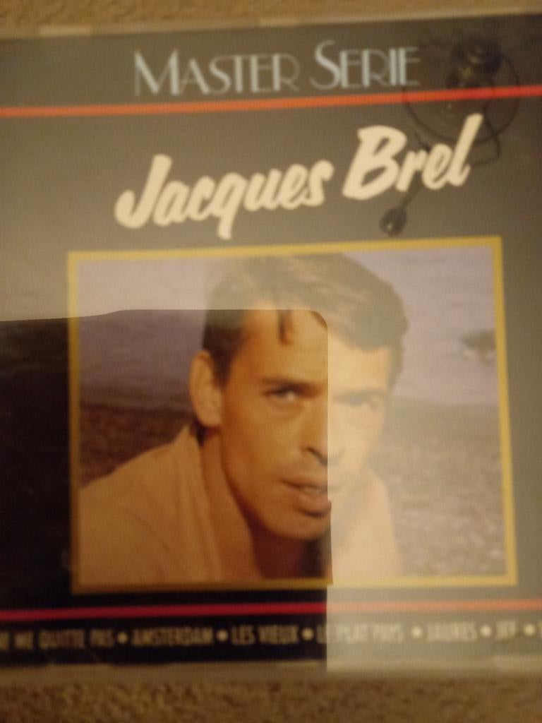 Jacques brel  master serie, Cd's en Dvd's, Ophalen of Verzenden