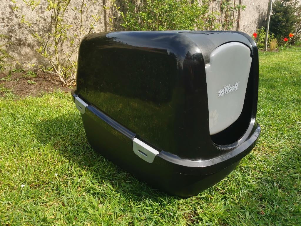 PeeWee kattenbak met rooster – groot model, Dieren en Toebehoren, Kattenbakken, Zo goed als nieuw, Gesloten, Ophalen