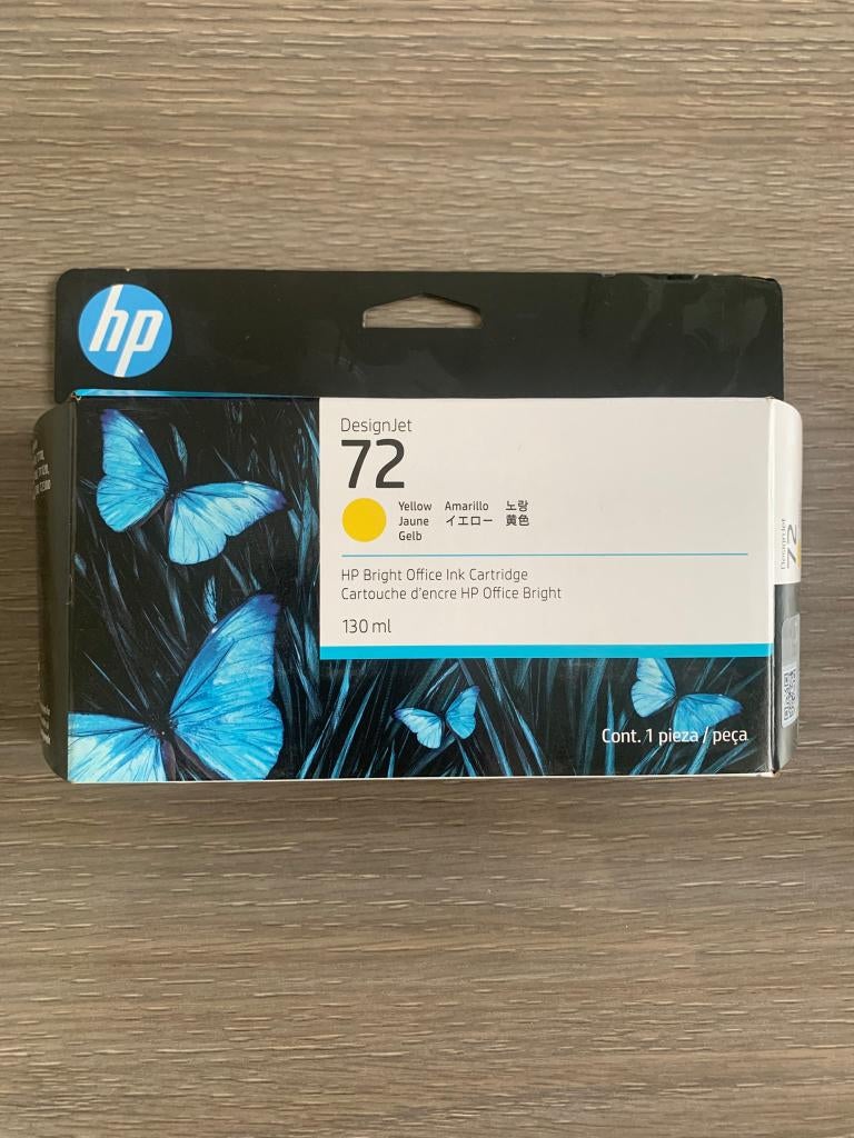 HP designjet 72 yellow inktcartridge, Computers en Software, Ophalen of Verzenden, Nieuw, Cartridge, Hp