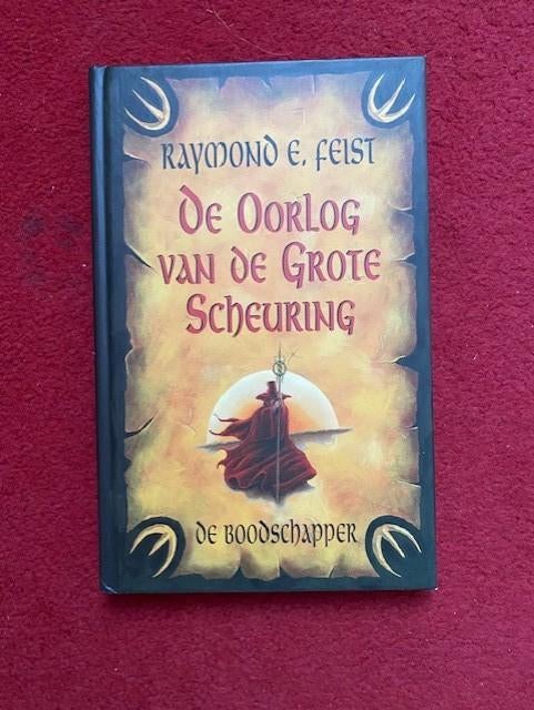 RAYMOND FEIST DE BOODSCHAPPER,EEN VERHAAL VAN DE OORLOG VAN, Boeken, Ophalen of Verzenden