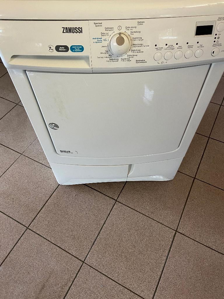 droogkast Zanussi verschillende programma's, Electroménager, Sèche-linge, 6 à 8 kg, Enlèvement, Utilisé, À condensation