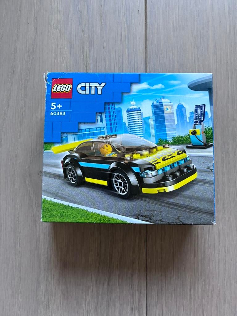 Lego City 60383 - Elektrische sportwagen, Enfants & Bébés, Jouets | Duplo & Lego, Utilisé, Lego, Ensemble complet, Enlèvement