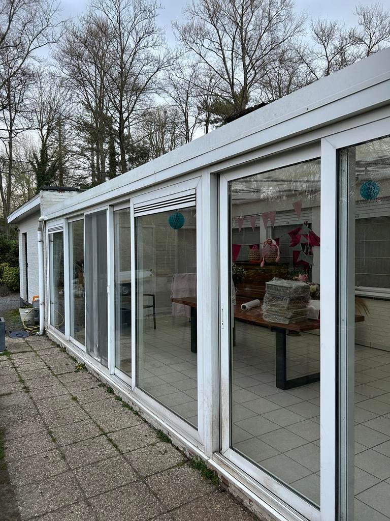 Veranda 30m2 te koop, Tuin en Terras, Overkappingen, Ophalen, Zo goed als nieuw, Veranda