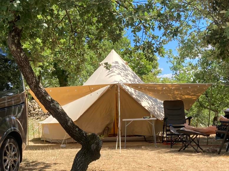 Camping en tente élégant, Enlèvement, Comme neuf, Plus de 6