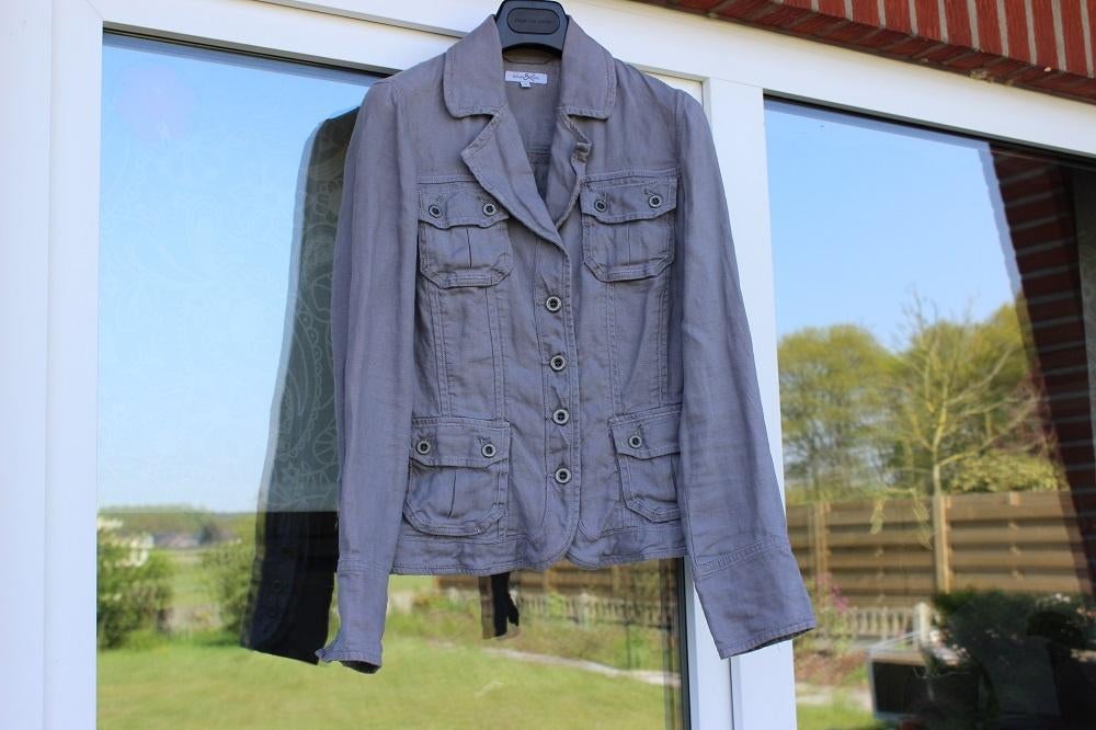 Jacket van JBC, Kleding | Dames, Ophalen of Verzenden, Gedragen, Maat 38/40 (M), Grijs