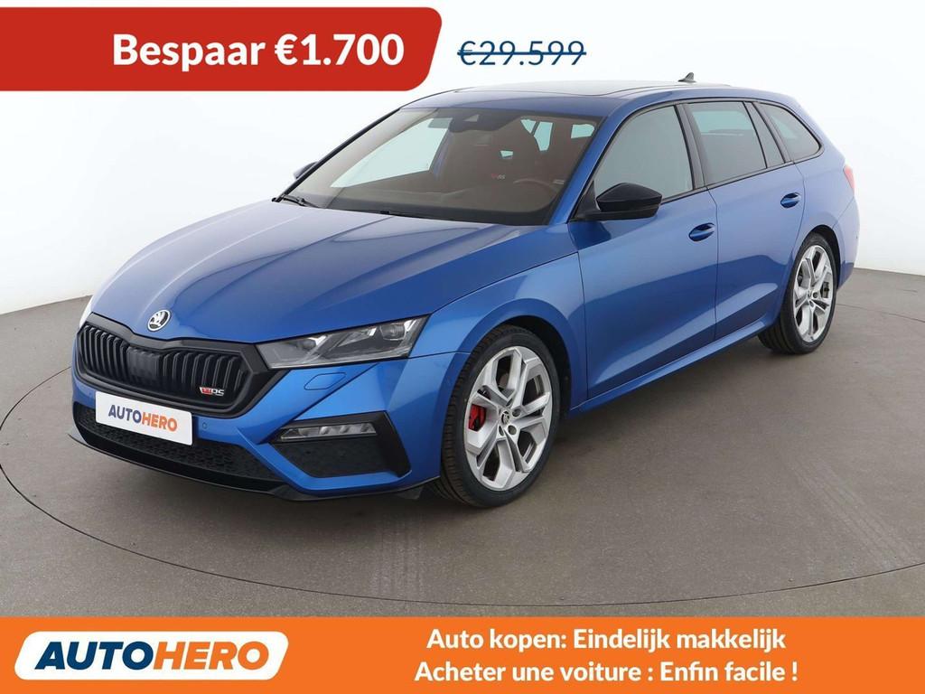 Skoda Octavia 2.0 TSI RS (année de construction 2020), Autos, Achat, 161 g/km, Noir, 5 portes