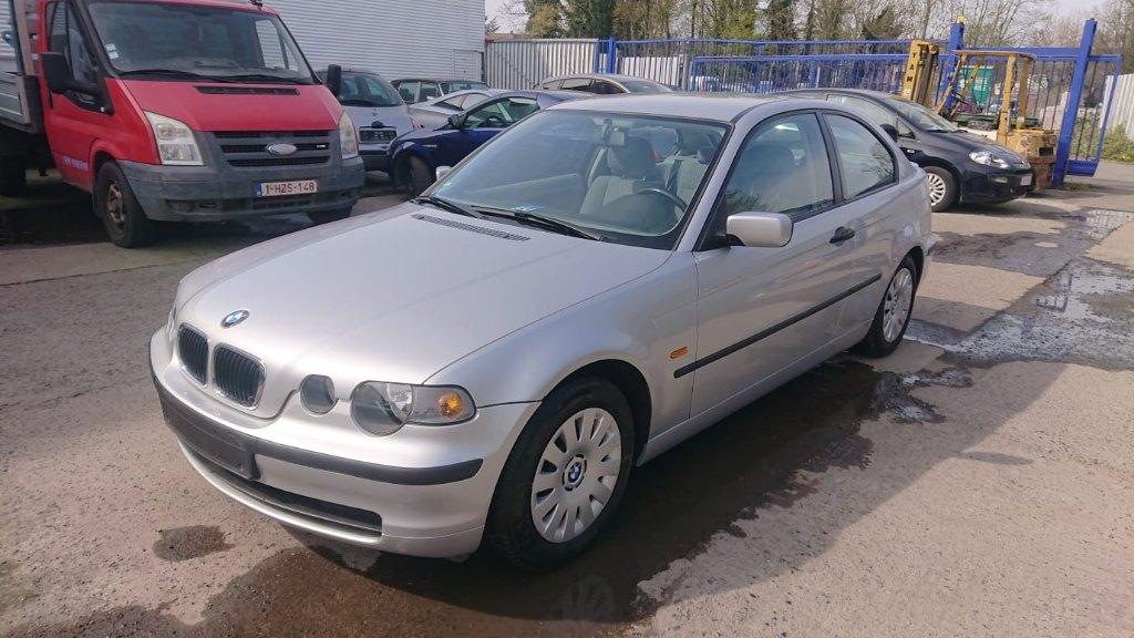 BMW 316ti essence 2001 87000km bt auto clim GARANTIE, Automaat, Electronic Stability Program (ESP), 1796 cc, Bedrijf