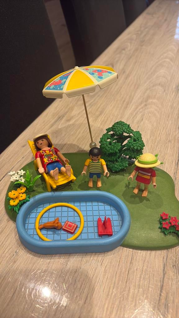 Set famille avec pisicine, Enlèvement, Utilisé